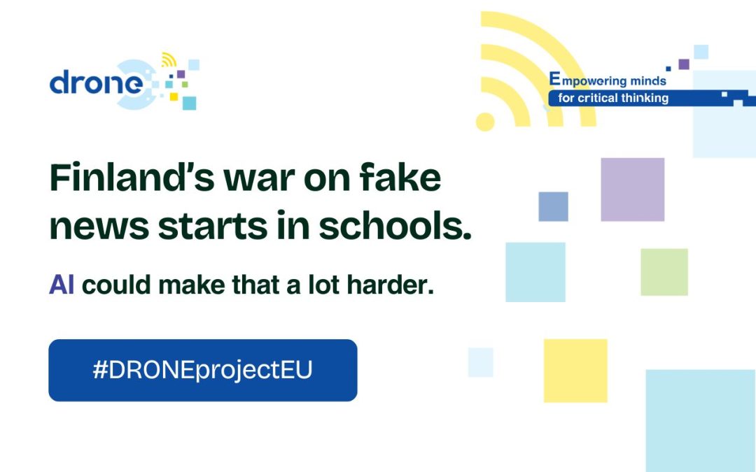 Finland’s war on fake news starts in schools. AI could make that a lot harder.