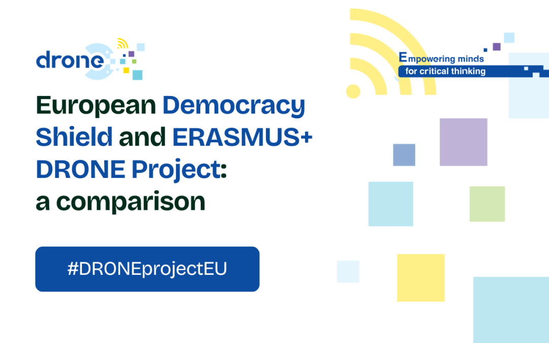 European Democracy Shield and ERASMUS+ DRONE Project: a comparison