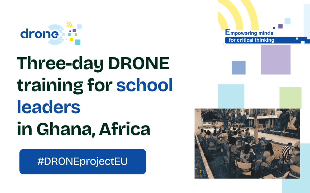 Three-day DRONE training for school leaders in Ghana, Africa